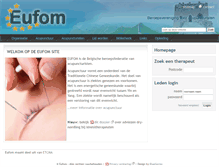 Tablet Screenshot of eufom.com